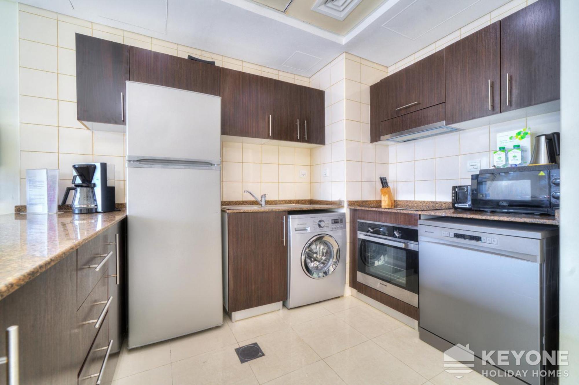 Contemporary One Bedroom With Full Marina View Dubaj Zewnętrze zdjęcie