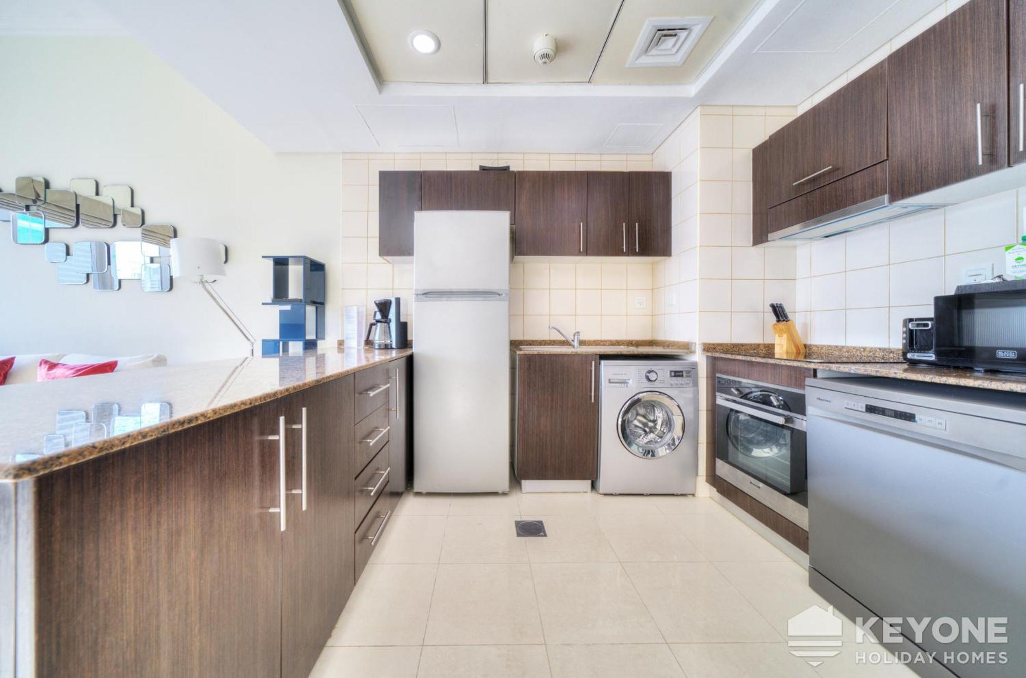 Contemporary One Bedroom With Full Marina View Dubaj Zewnętrze zdjęcie