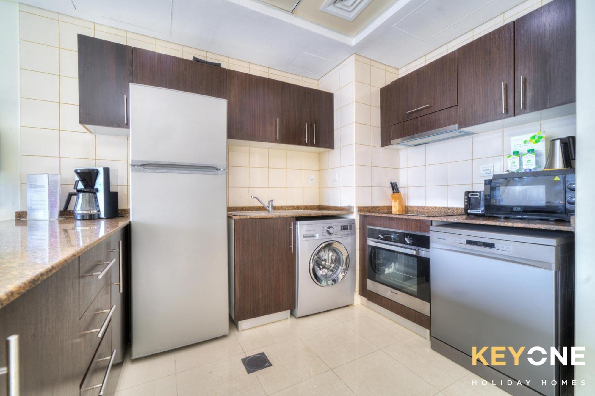 Contemporary One Bedroom With Full Marina View Dubaj Zewnętrze zdjęcie